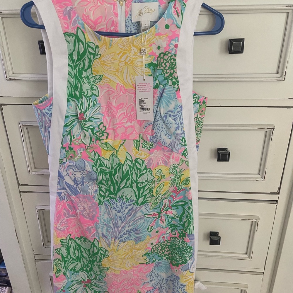 Lilly Pulitzer Colorful Floral Midi Dress